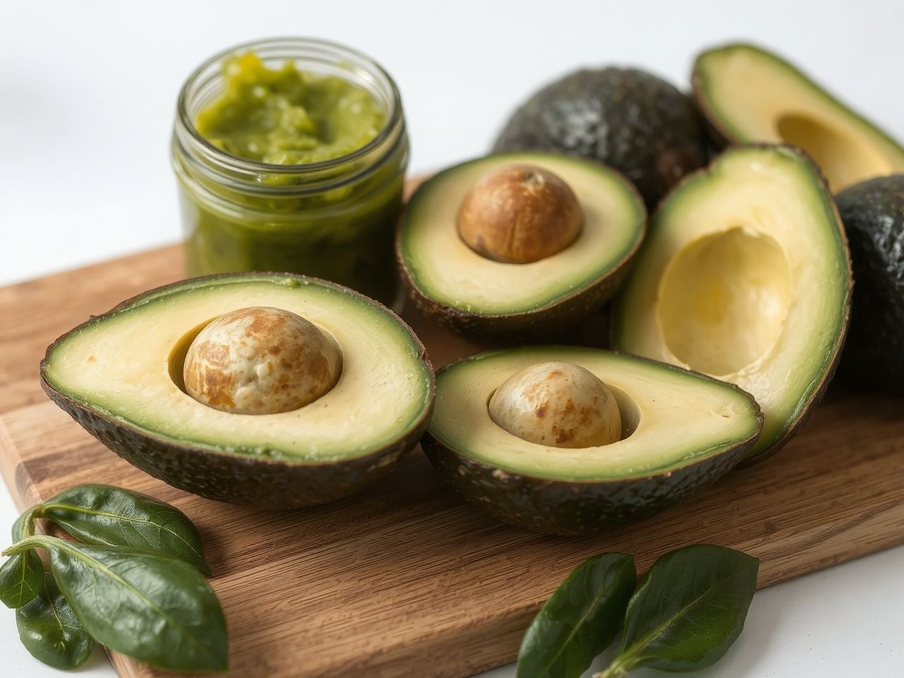 Az érett avokádó krémes állaga ideális lekvárhoz.