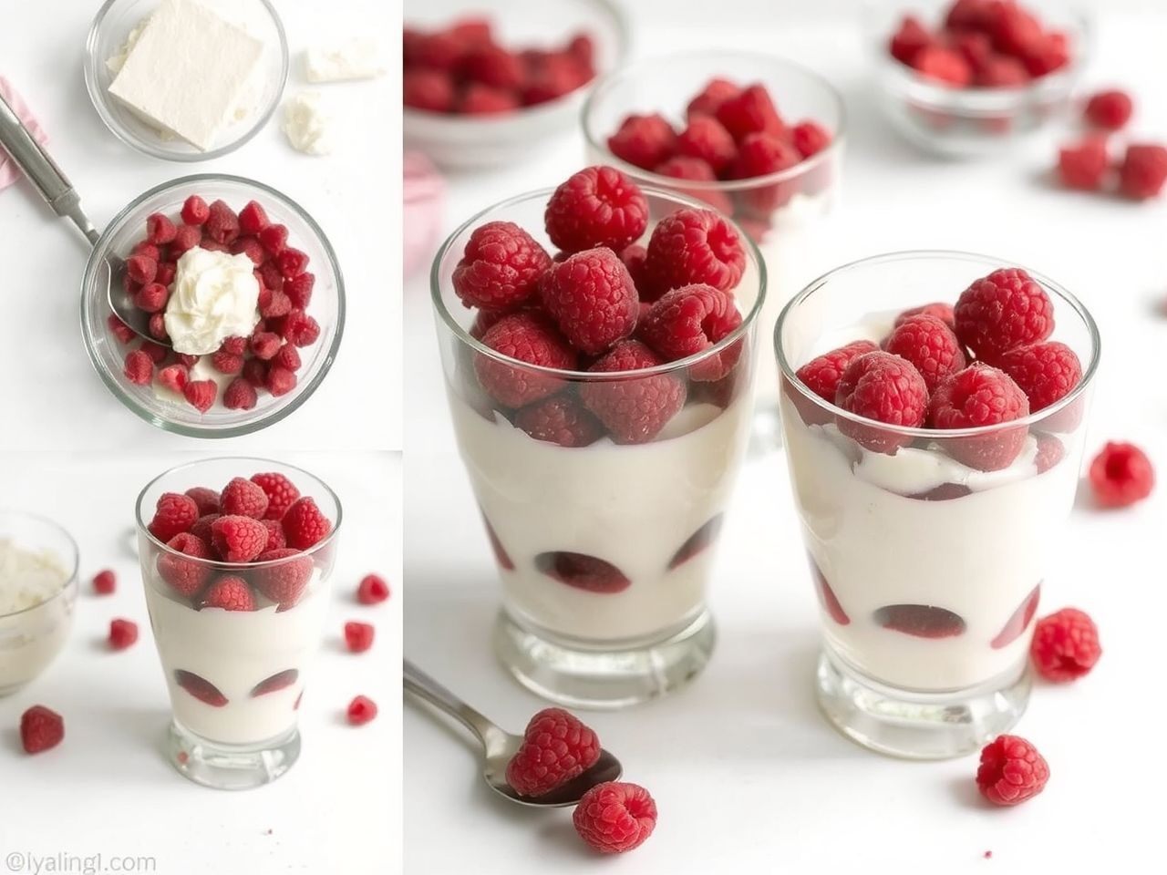 A mascarpone krém selymes állagot ad a pohárkrémnek.