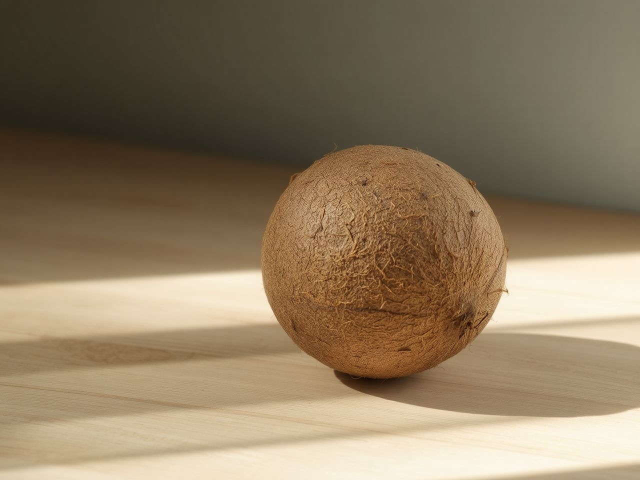 Az egész, bontatlan kókuszdió hűvös helyen sokáig friss marad.