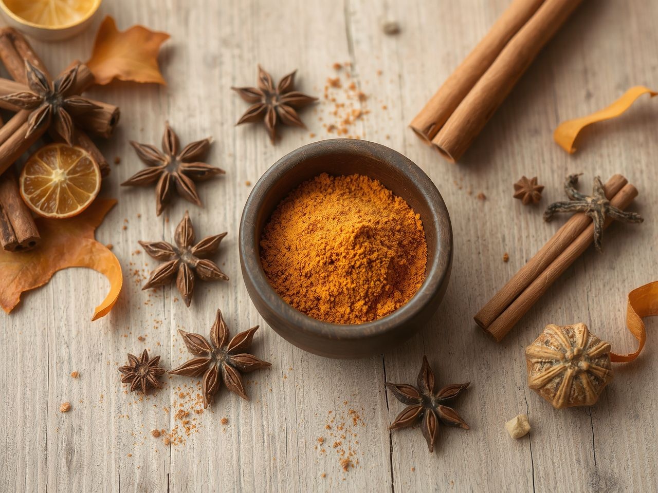 A sütőtök fűszerkeverék fahéjjal és szerecsendióval varázsol.