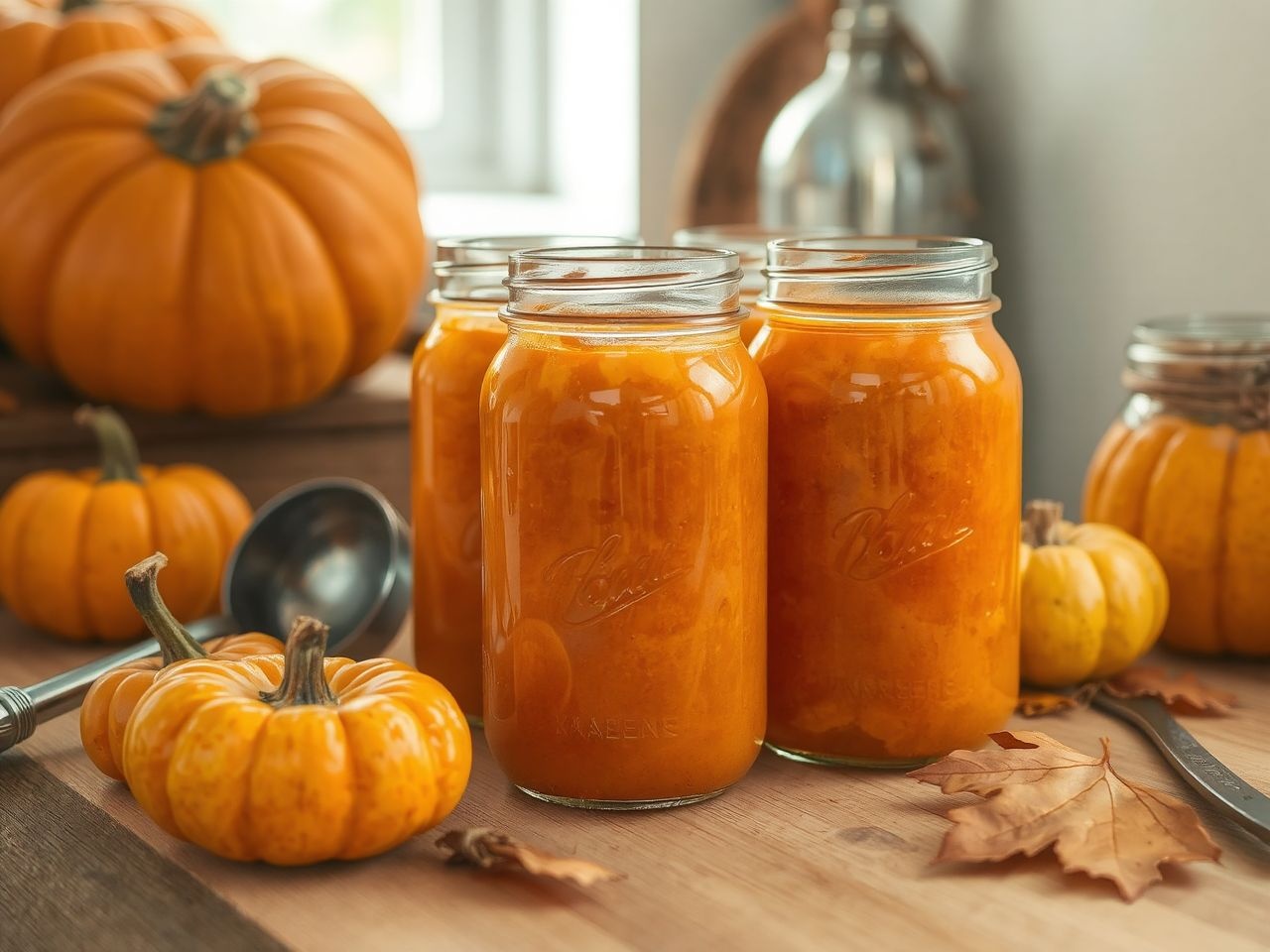 A sütőtök befőzve hónapokon át megőrzi friss ízét.