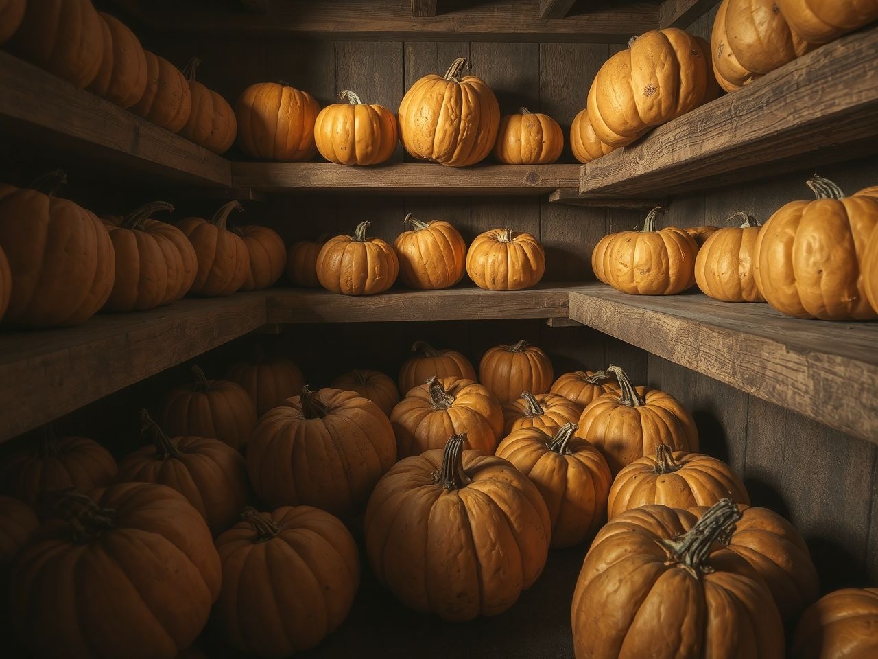 Egész sütőtök hűvös, száraz helyen több hónapig eláll.