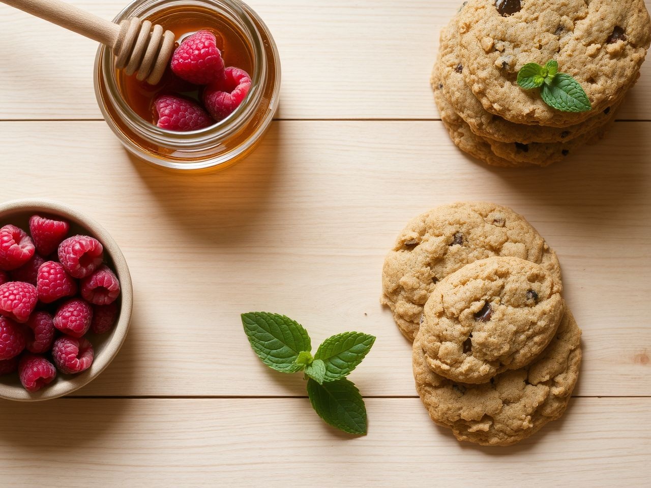 A zabpehelyes keksz cukormentesen is édes és tápláló.