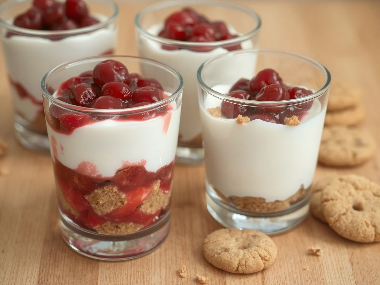 A tökéletes pohárkrém titka a rétegezés precizitásában rejlik.