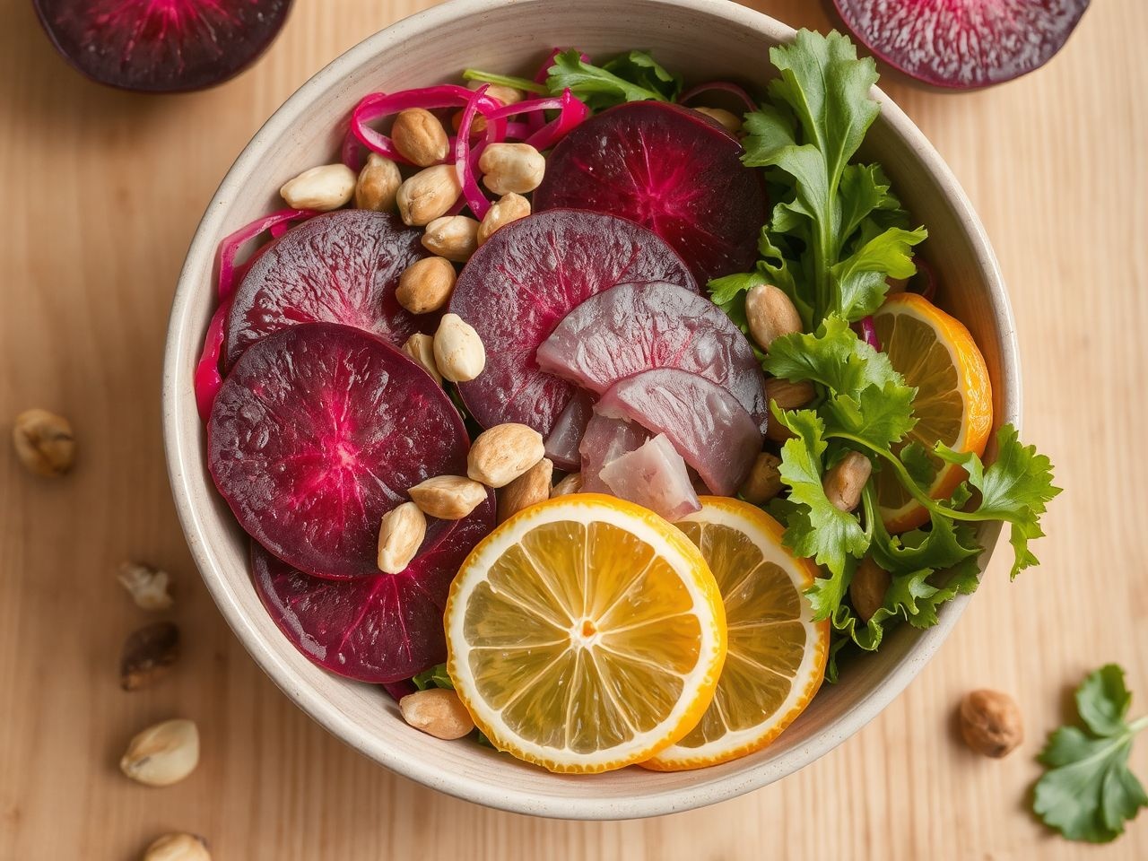A friss céklasaláta gazdag antioxidánsokban és vitamino(k)ban.