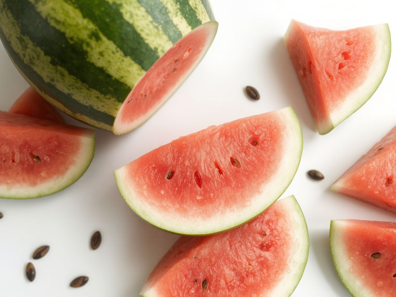 A görögdinnye 92%-a víz, kiváló hidratáló nyáron.