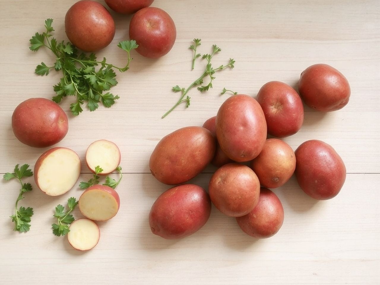 A Desiree burgonya ellenáll a betegségeknek és gyorsan nő.