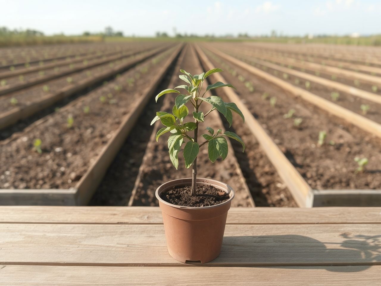 Az őszibarack növekedése gyors, elegendő hely szükséges neki.