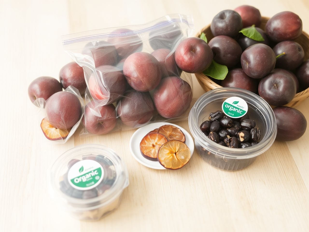 A bio szilva kevesebb vegyszerrel biztosít egészséges babatáplálást.