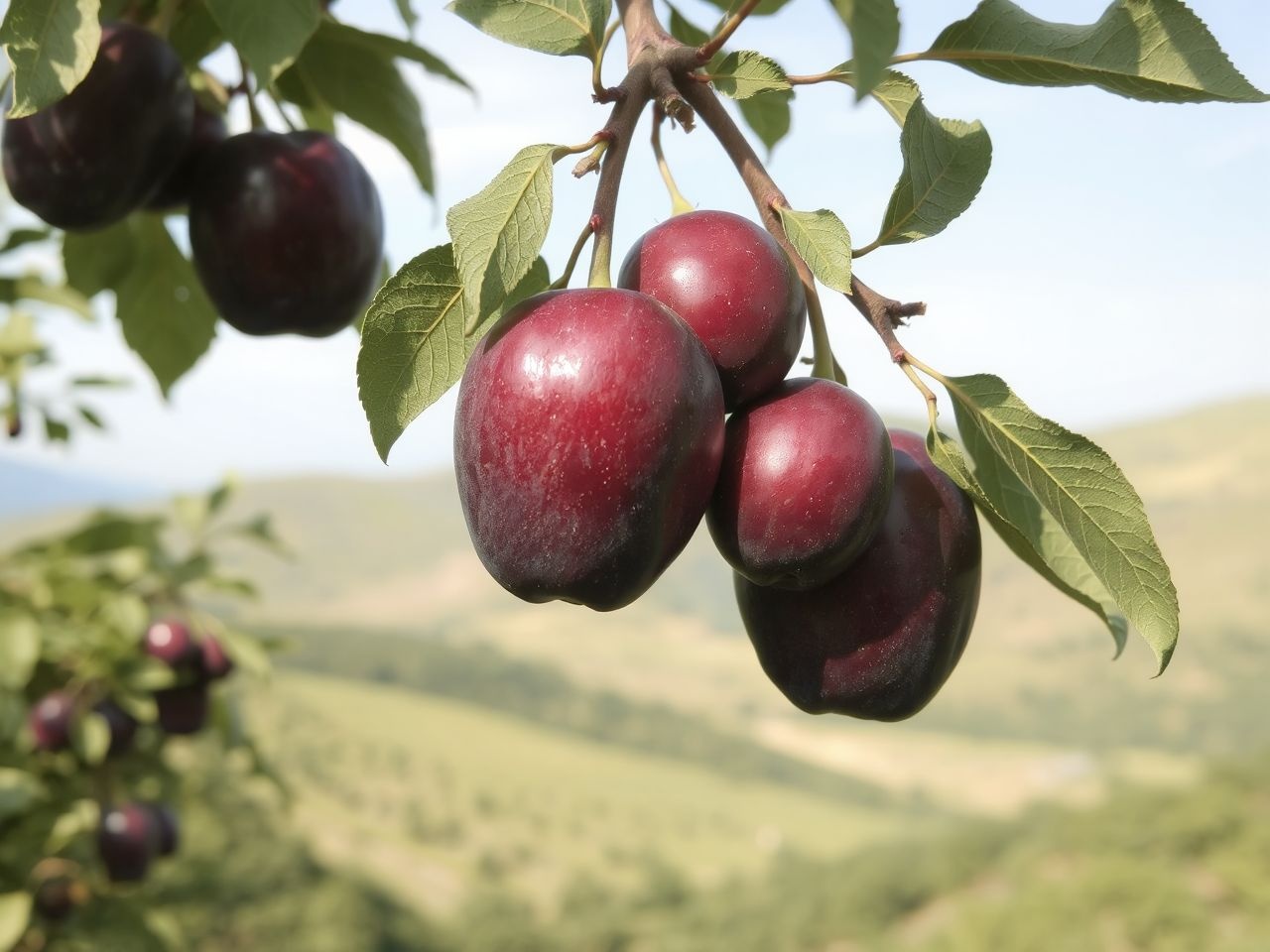 Szilvaszedés júliustól szeptemberig az ország több régiójában.