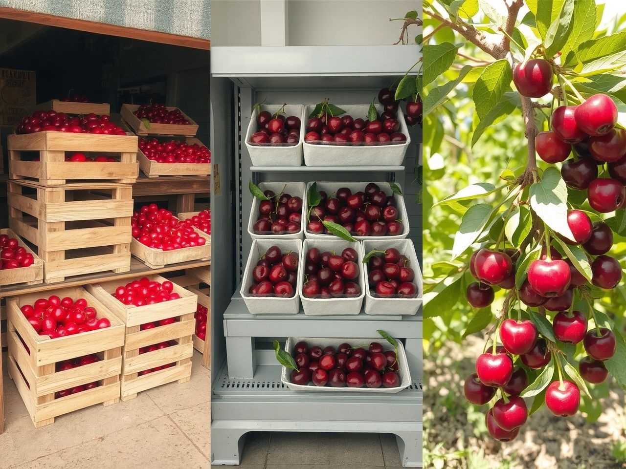 A piacról friss, szezonális meggyet vásárolhatunk a legjobban.