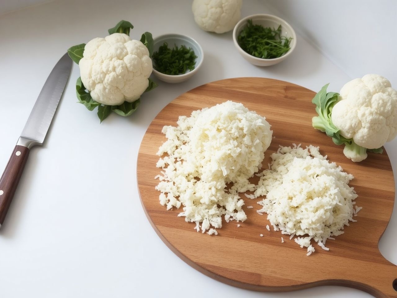 A karfiolrizs sokoldalú alapanyag, könnyen variálható receptekhez.