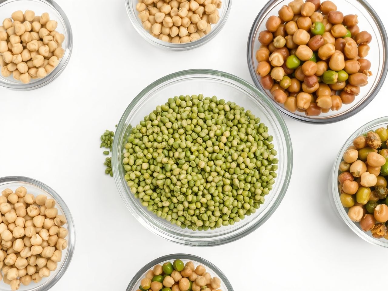 A lencsére allergiások gyakran más hüvelyesekre is reagálnak.