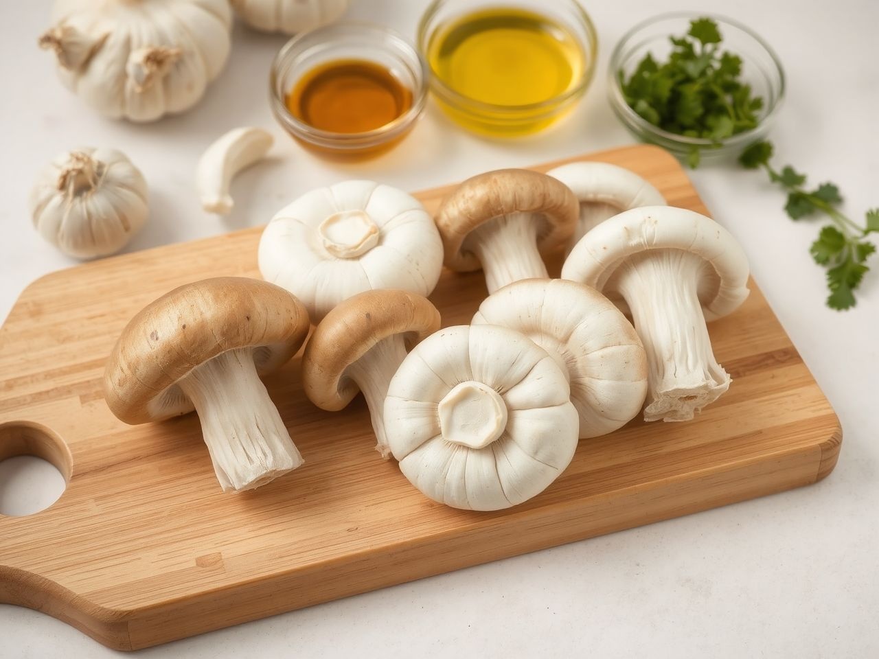 A barna csiperke erősebb ízű, sütéshez ajánlott.