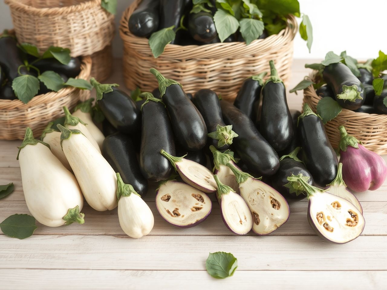 A fagyasztás előtt blansírozzuk a különleges padlizsánfajtákat.