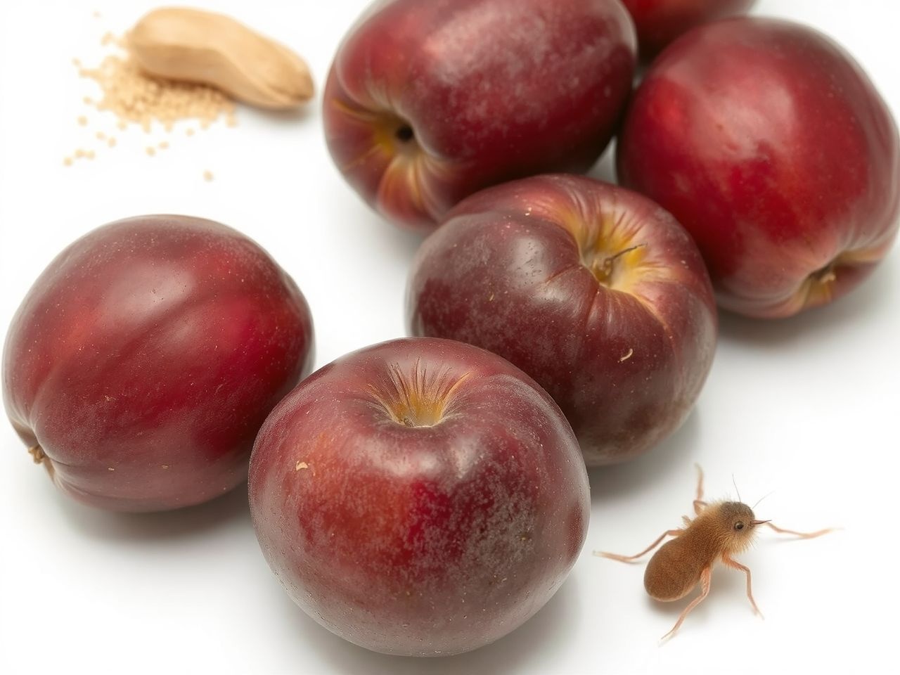 A szilva ritkán okoz allergiás reakciókat babáknál.