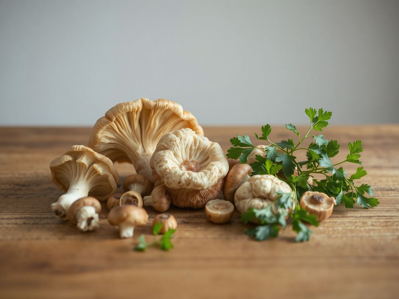 Csiperke és laskagomba mérsékelt mennyiségben nyersen fogyaszthatóak.