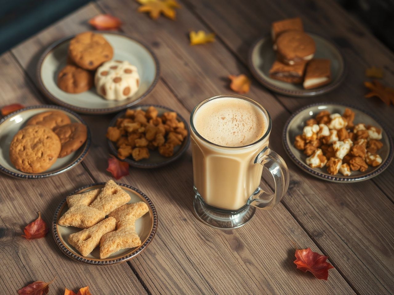 A sütőtökös latte tökéletesen harmonizál édes és sós falatokkal.