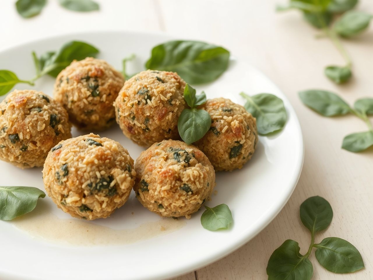 A spenótos rizsgolyók gazdagok rostokban és antioxidánsokban.