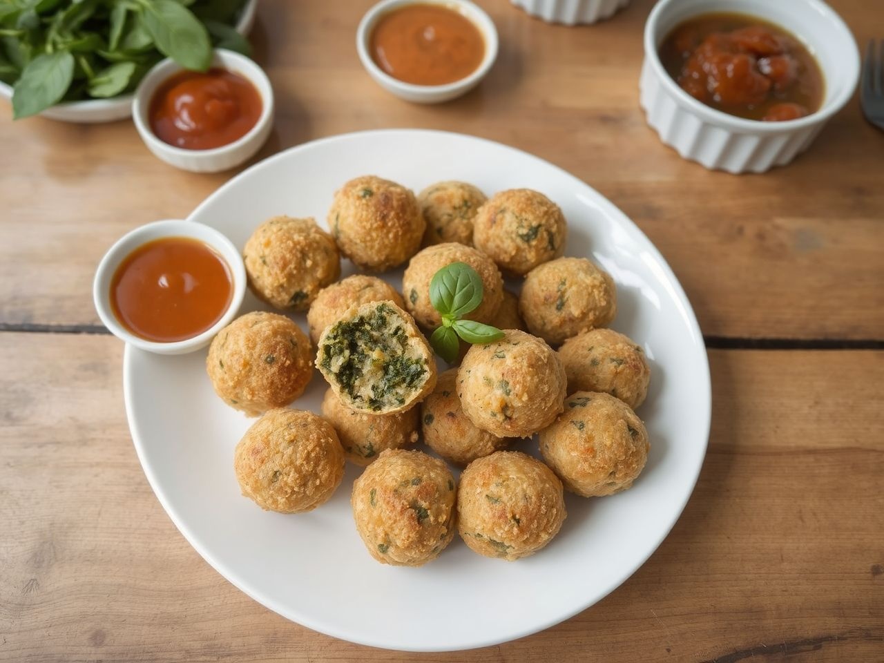 Friss bazsalikom és parmezán tükrözi az igazi olasz ízeket.