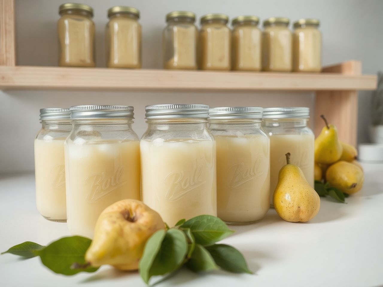 A hűtőben tárolva a körte ivólé 5 napig friss marad.