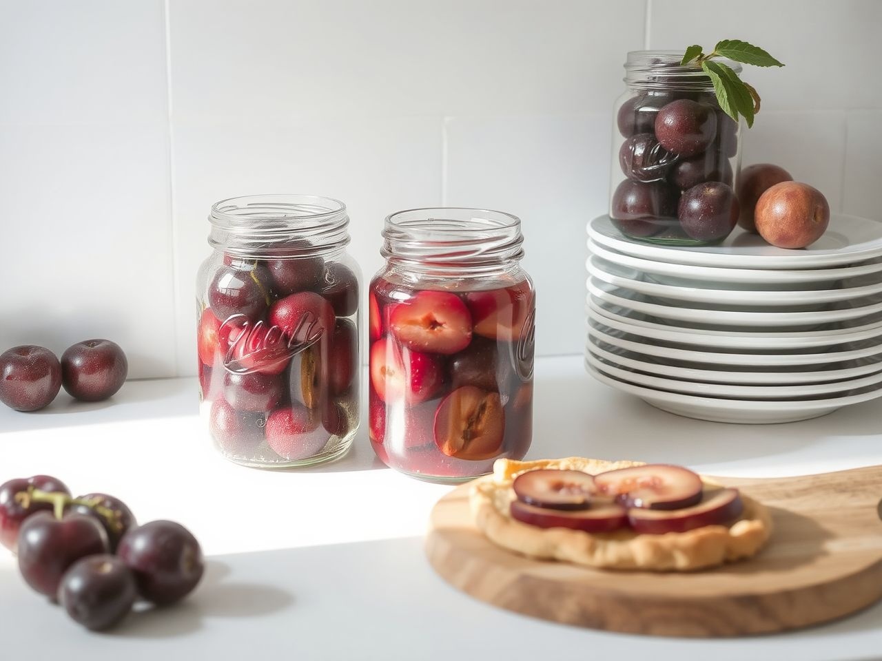 A szilvás sütemény hűtőben 2 napig friss marad.