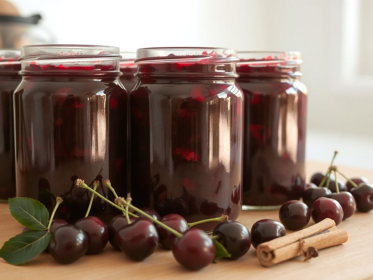 A lekvár fagyasztása megőrzi friss ízét és állagát.