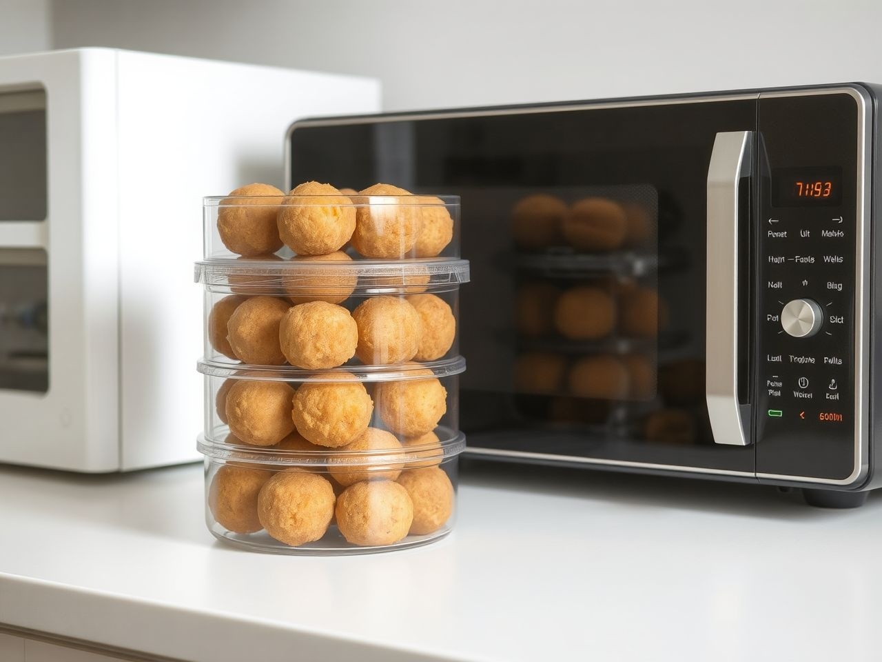 Az arancini újramelegítésekor ropogós marad a külső réteg.