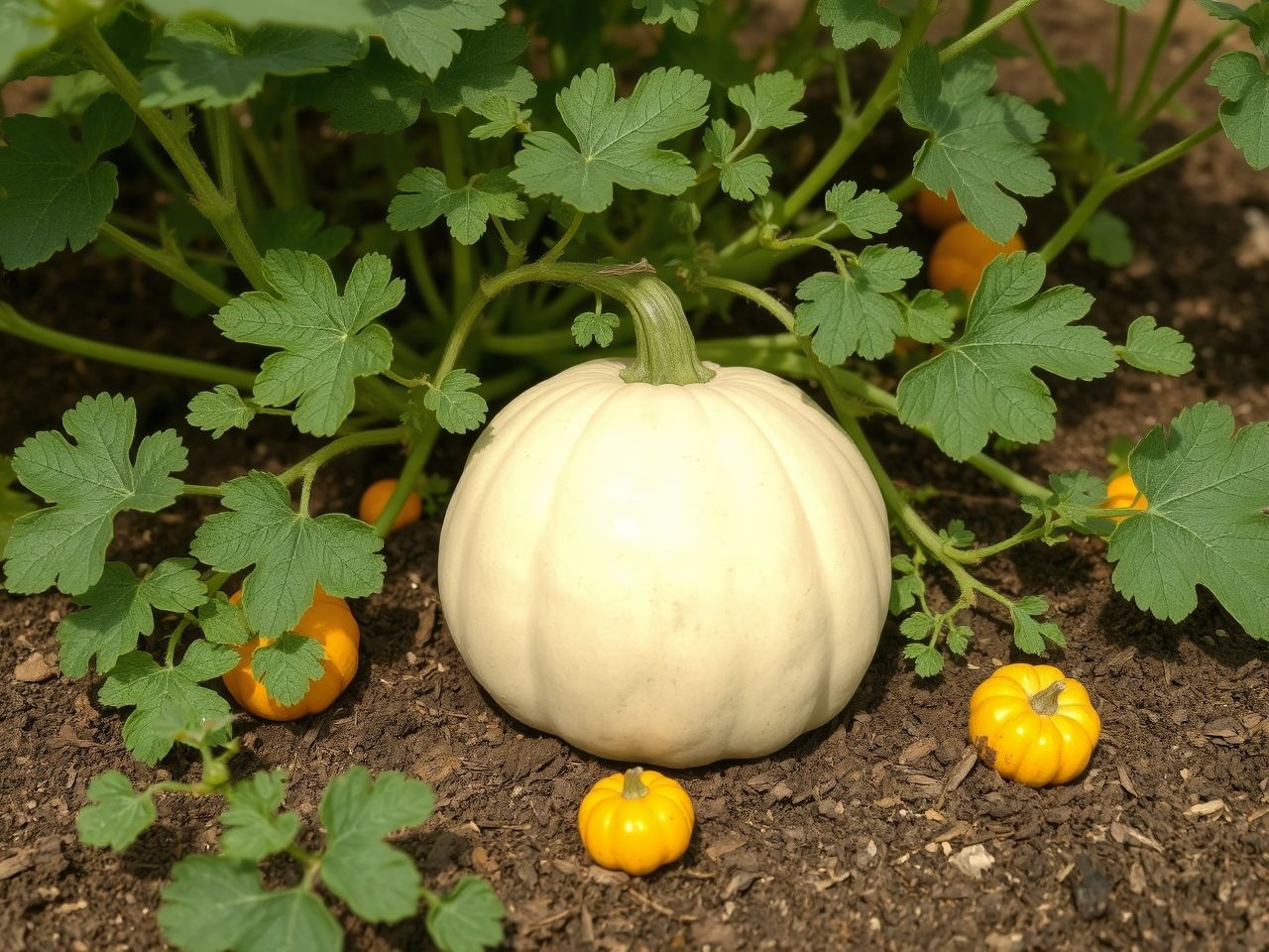 A Nagydobosi sütőtök napos, jól vízáteresztő talajt kíván.