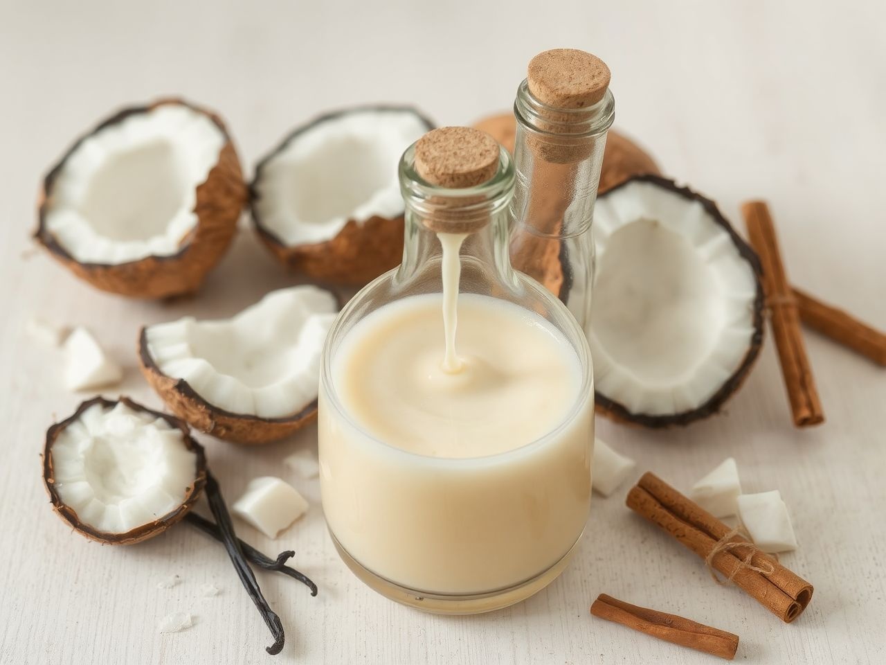 A friss kókusztej és a pihentetés teszi selymessé.