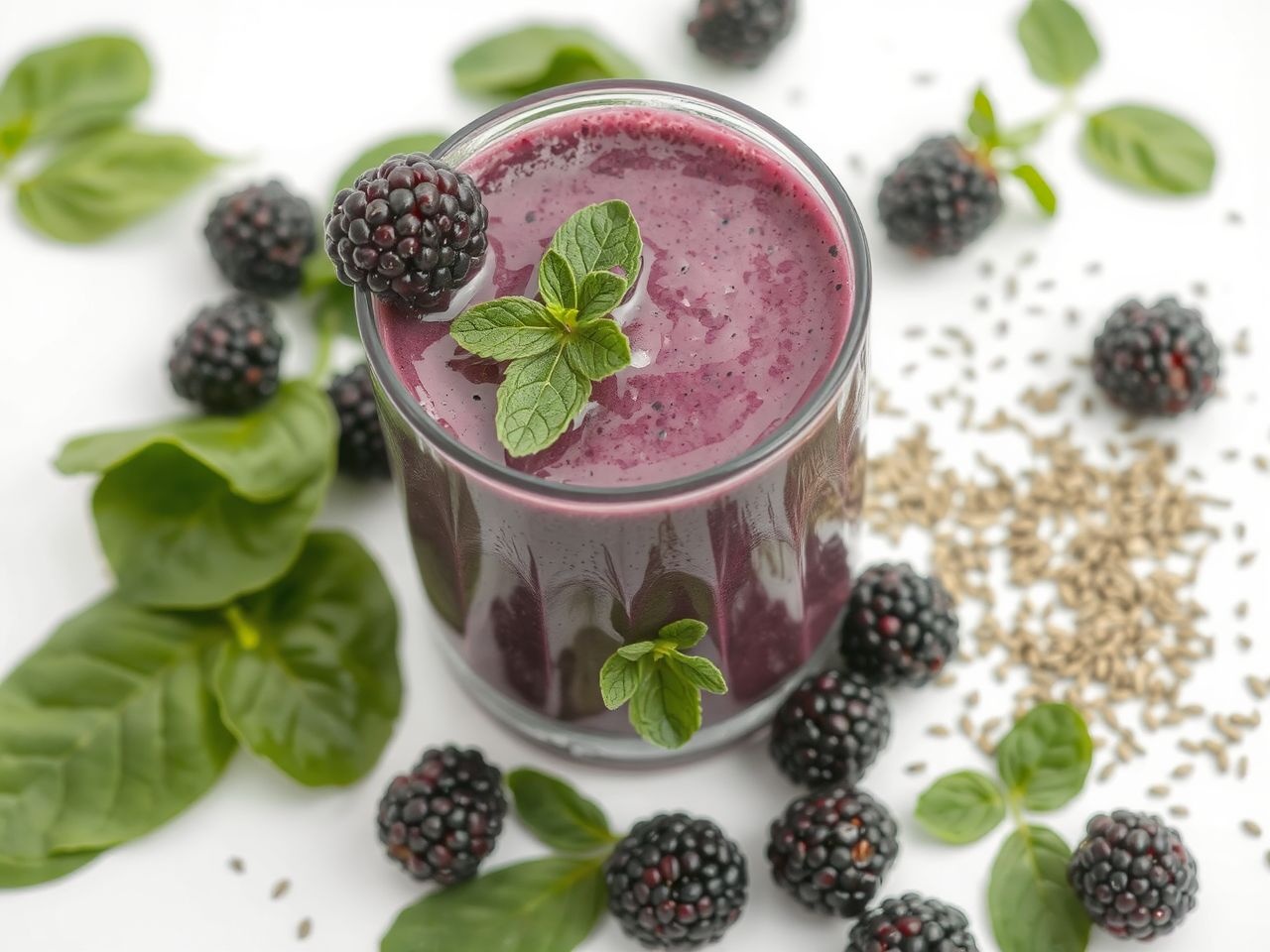 Adj chia magot és spirulinát a szeder turmixhoz extra energiaért!