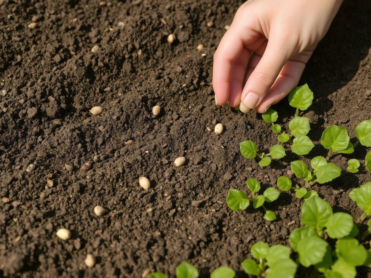 A cukkini magját május végén érdemes közvetlenül kiültetni.