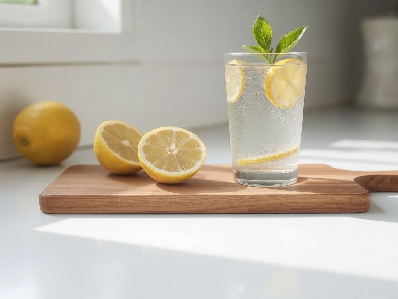 A citrom reggelente serkenti az anyagcserét és emésztést.