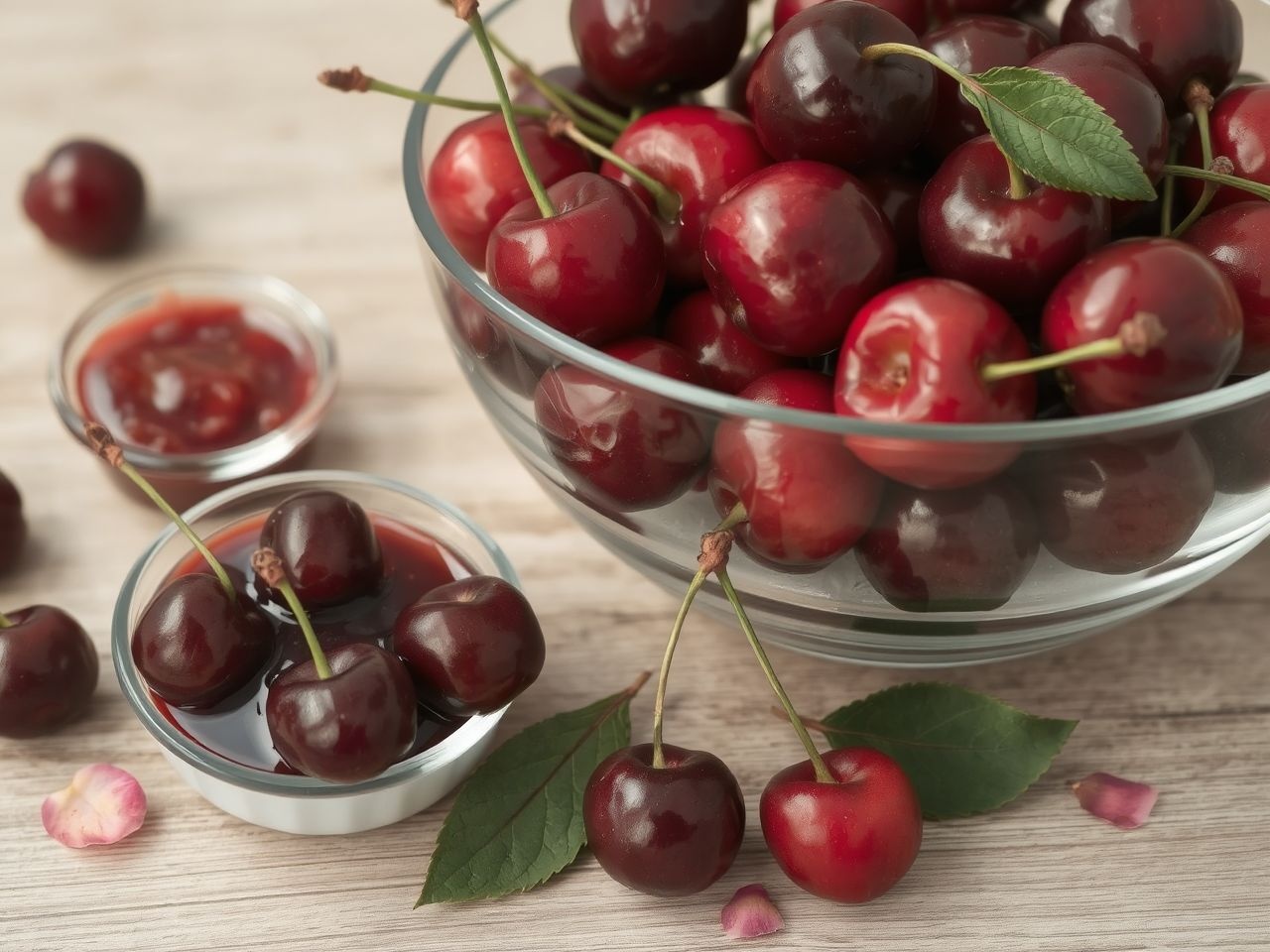 A cseresznye gyulladáscsökkentő hatású és édességekhez ideális.