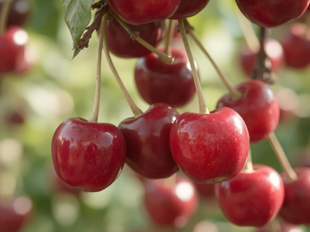 A cseresznye utóérése nem jelentős, azonnal szedhető.