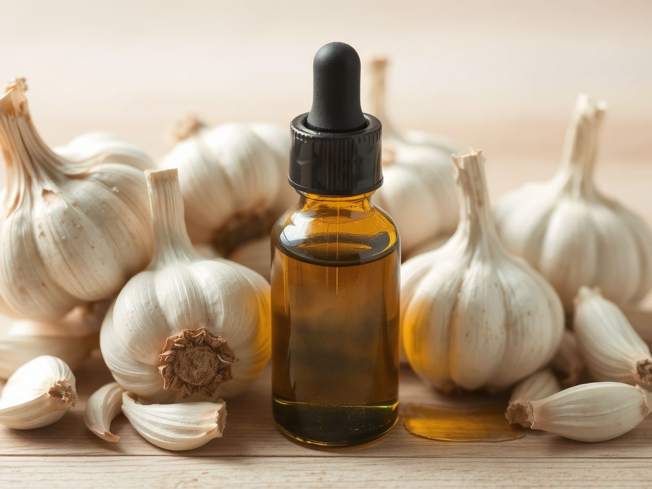 A fokhagyma tinktúra erősíti az immunrendszert és fertőtlenít.