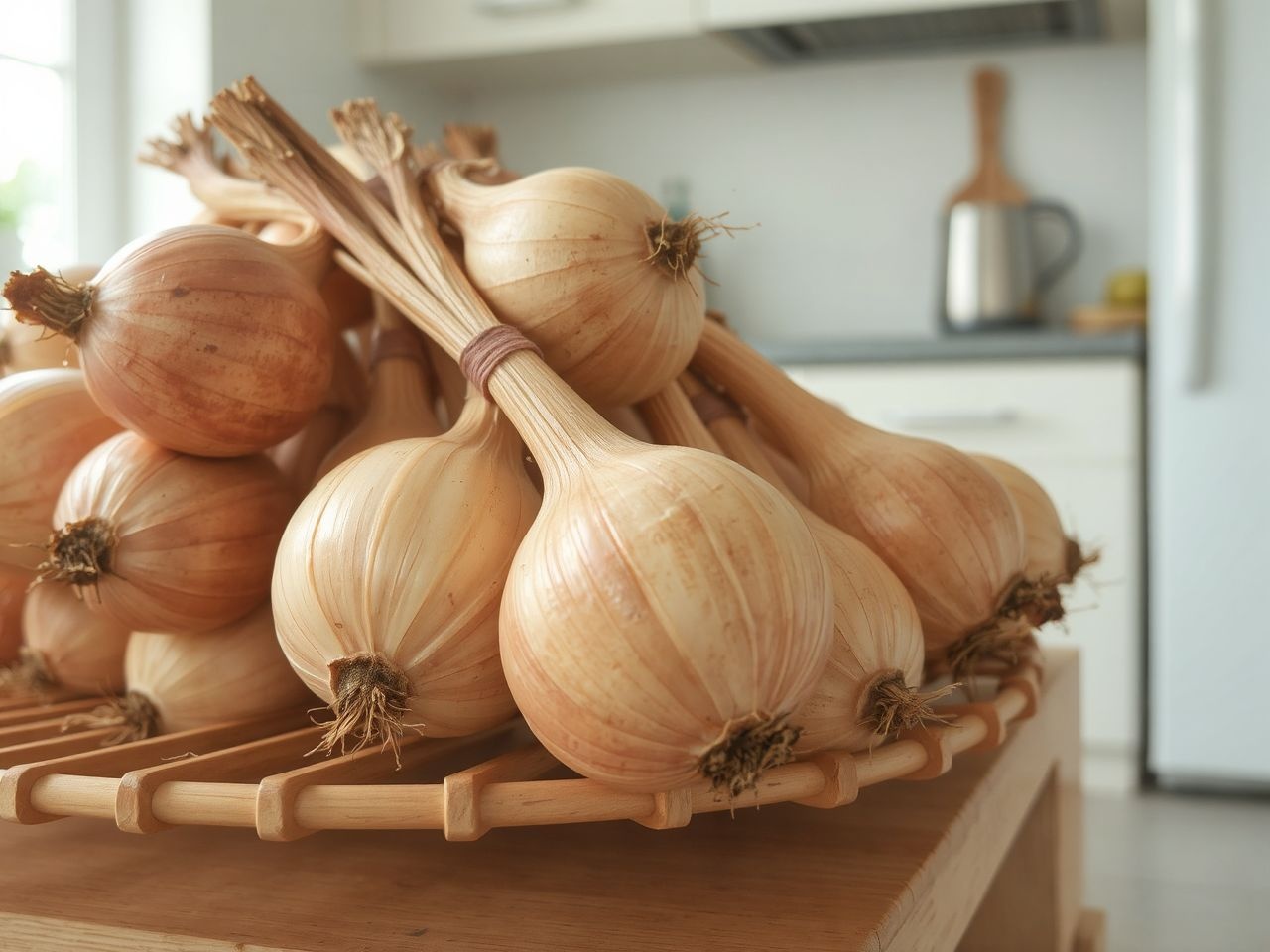 A hagyma szárítása megőrzheti ízét és tápláló értékét hónapokig.