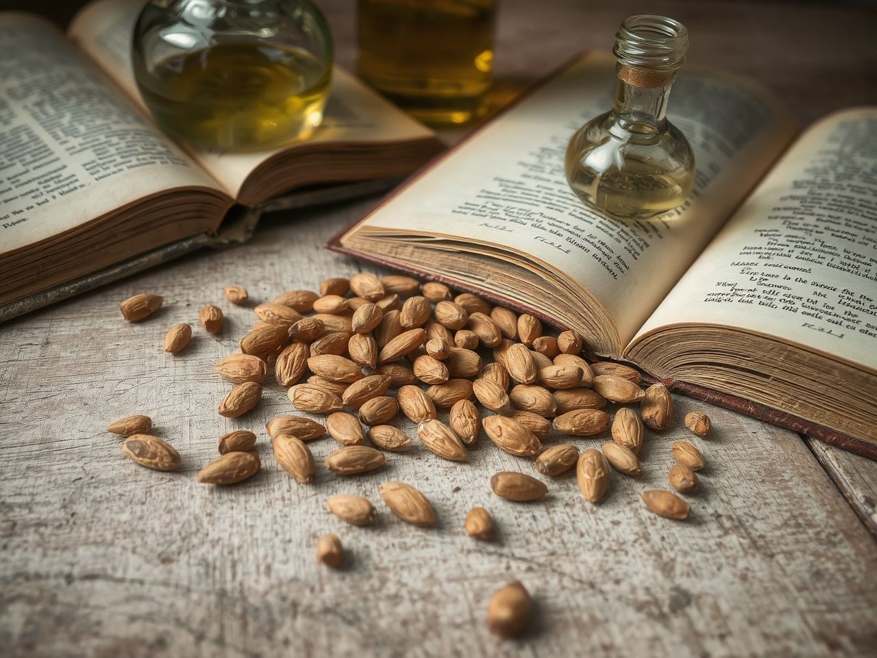 A keserű mandulát évszázadok óta gyógyszerként és ízesítőként használják.