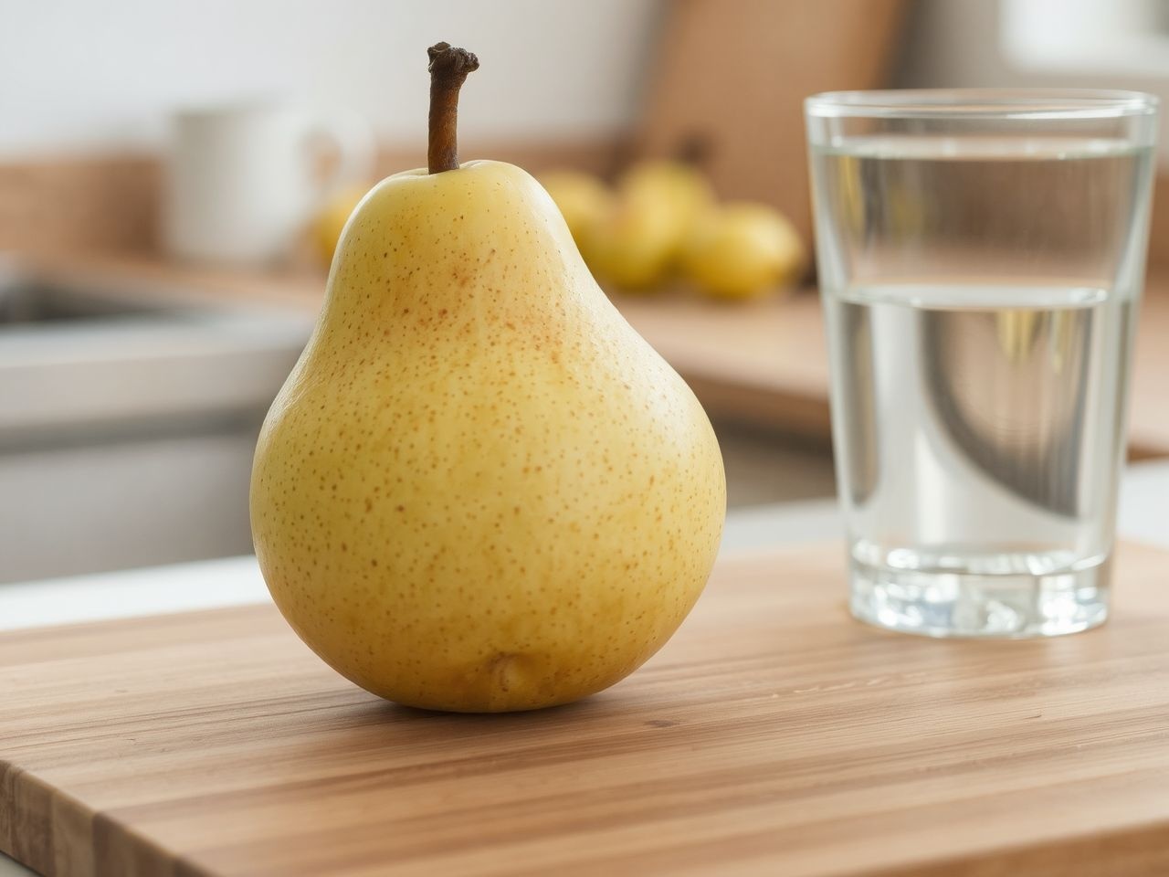A körte rostjai támogatják a bélmozgást és méregtelenítést.