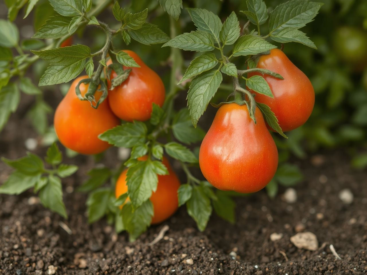 A körteparadicsom gondos metszéssel és napos helyen fejlődik legjobban.