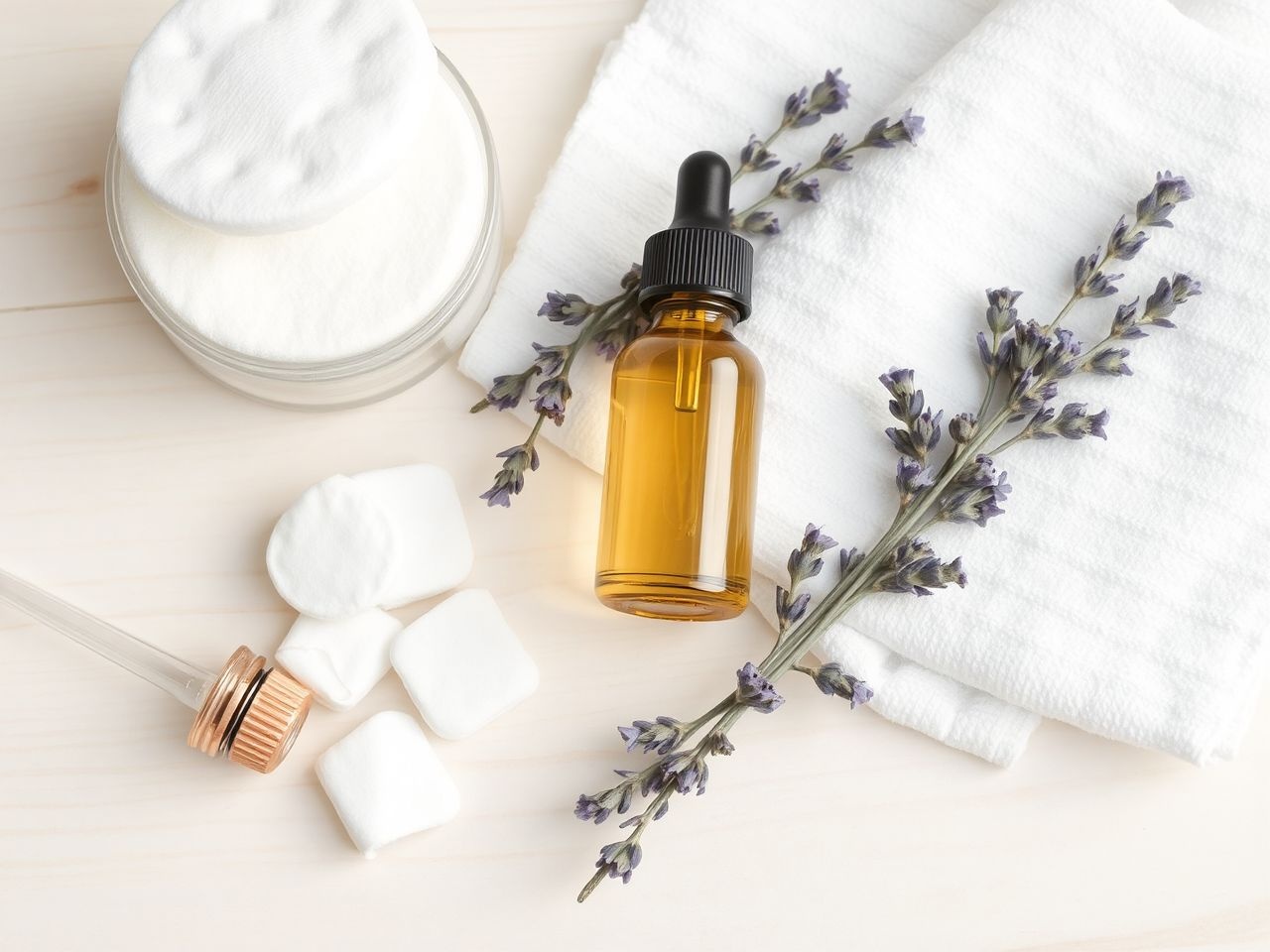 A levendulaolaj hígítása csökkenti az irritáció kockázatát pattanásoknál.