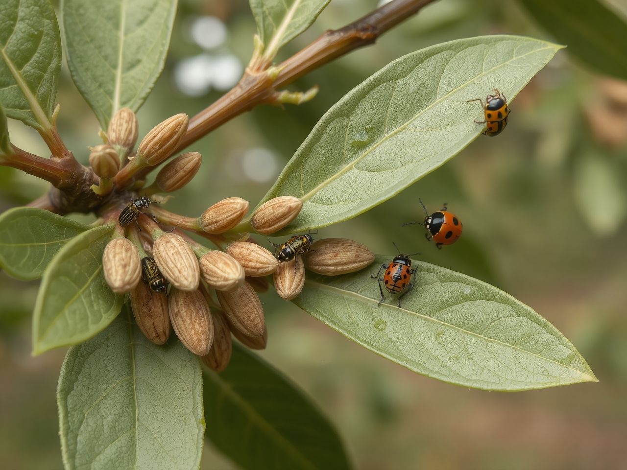 A mandulabarkó hatékony irtása időben elkezdve sikeres.