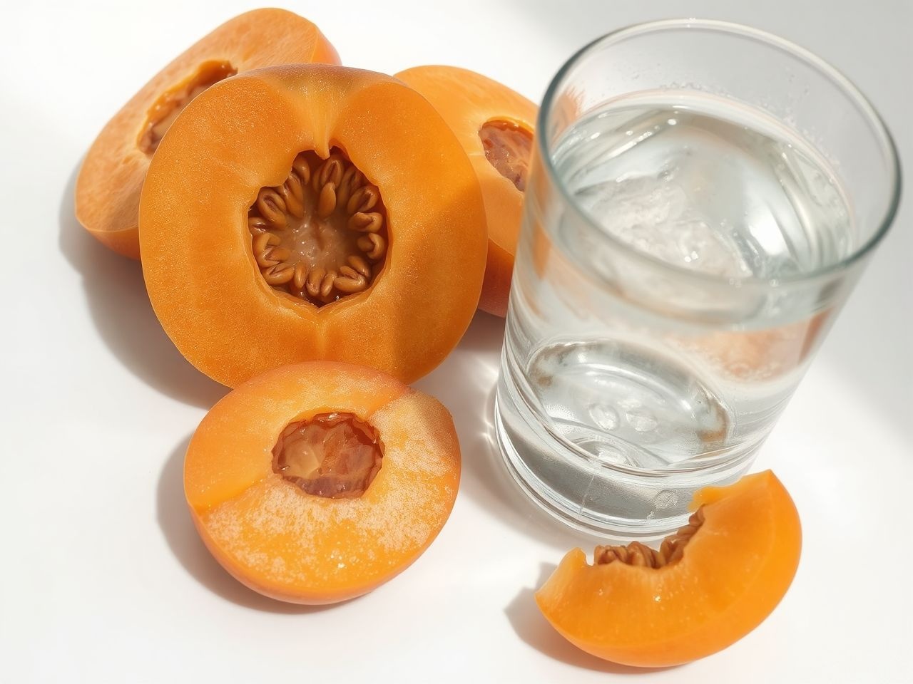 A sárgabarack magas víztartalma segíti az anyagcserét.