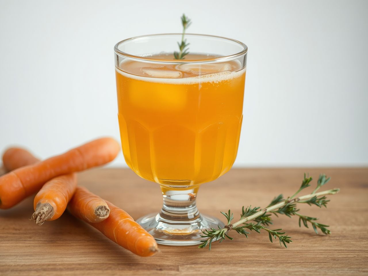 A sárgarépapálinka harmonikus édes és fűszeres aromákkal rendelkezik.