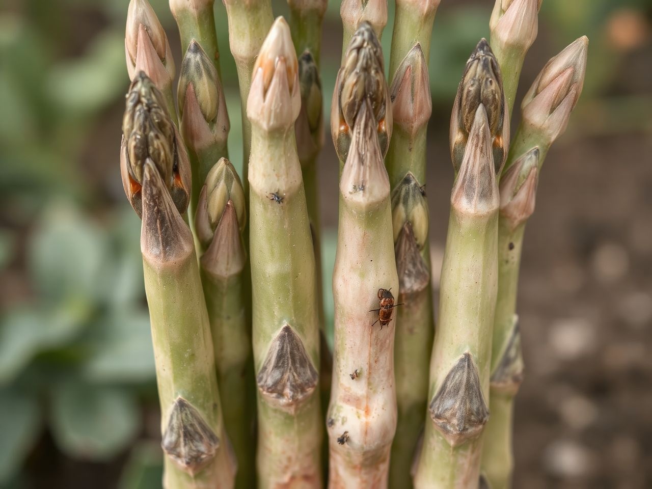 A spárgát leggyakrabban fonálférgek és peronoszpóra támadják meg.