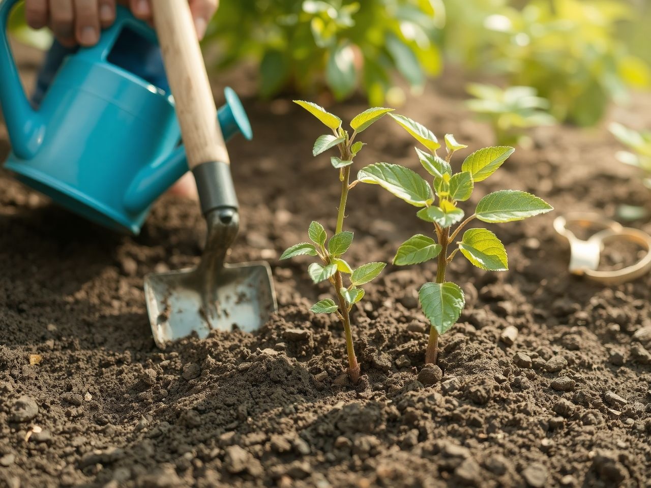 A szilvafa ültetésekor fontos a megfelelő talaj előkészítése.