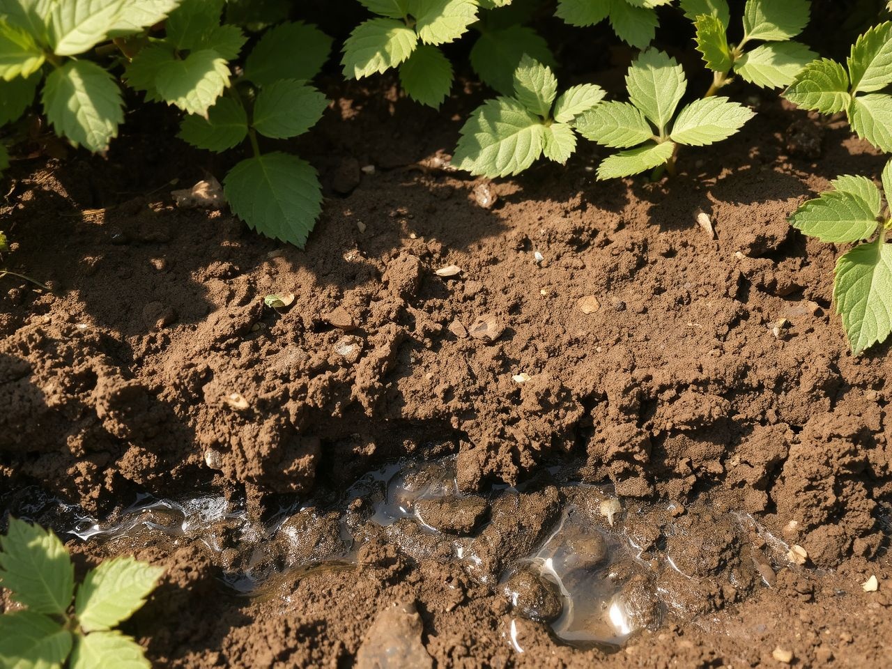 A jó vízelvezetés megakadályozza a szeder gyökérrothadását.