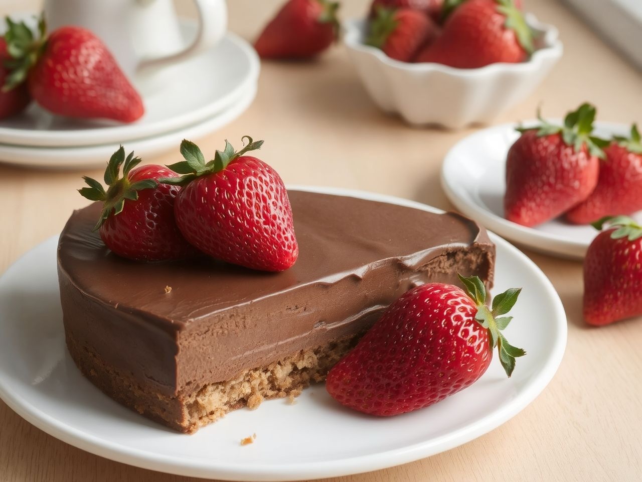 A tökéletes epres csokitorta gluténmentesen is könnyen elkészíthető.