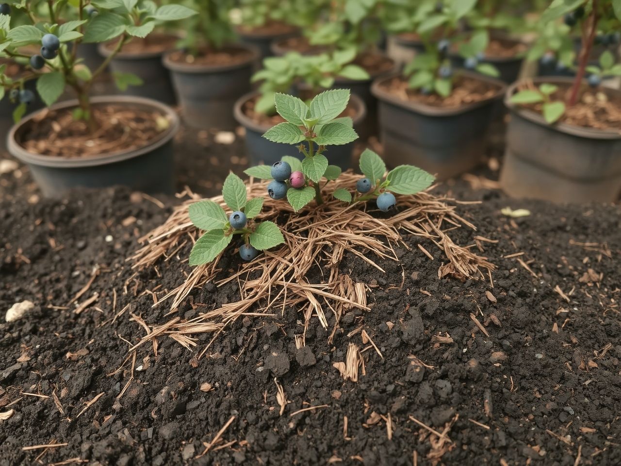 Az áfonya savanyú, tőzeges talajt igényel egészséges növekedéshez.