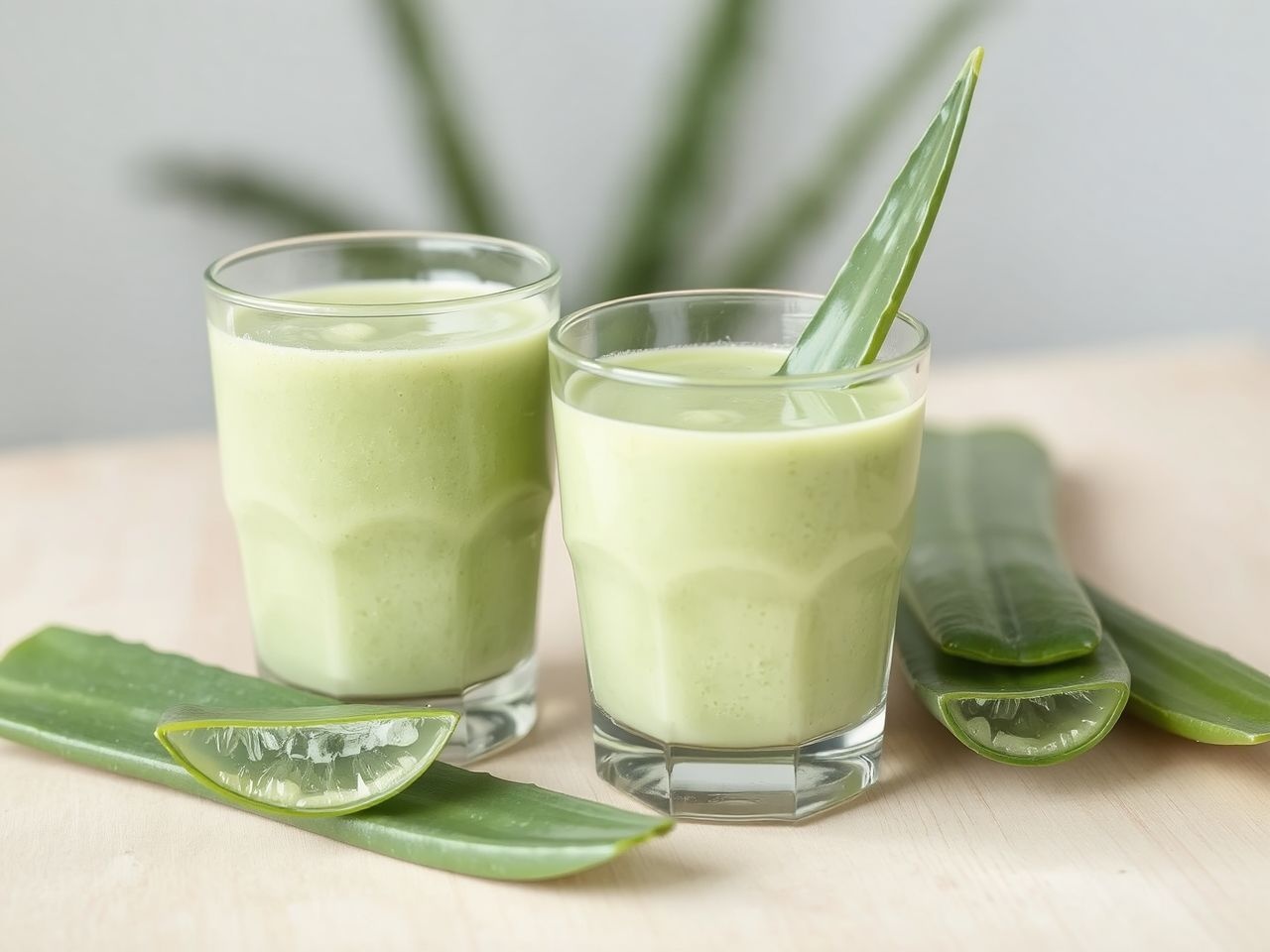 Az aloe vera nem csak ízletes, de bőrbarát is.